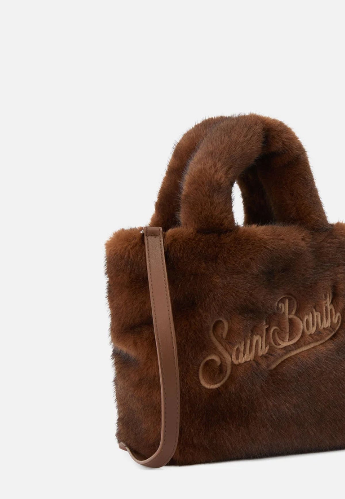 VANITY MINI SOFT FUR SMALL BAG WITH STRAP