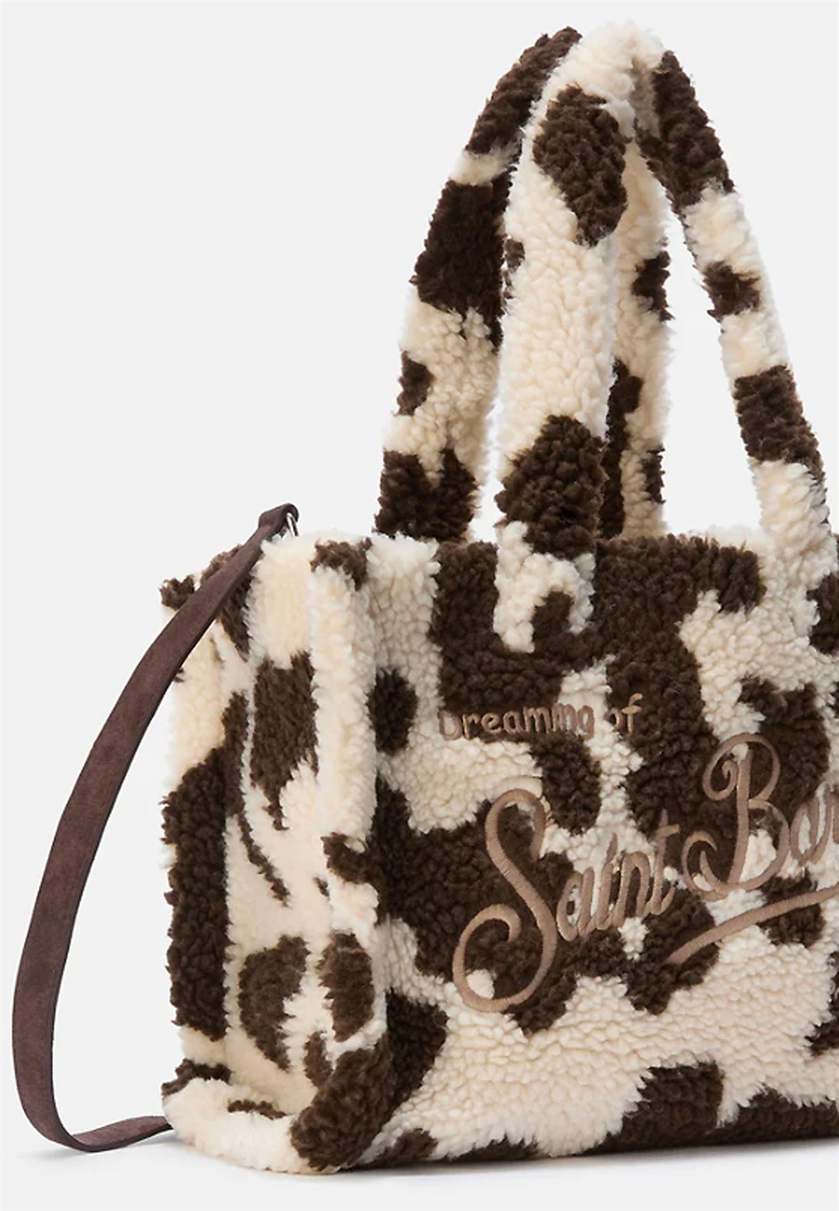 COLETTE TEDDY HAND BAG WITH STRAP