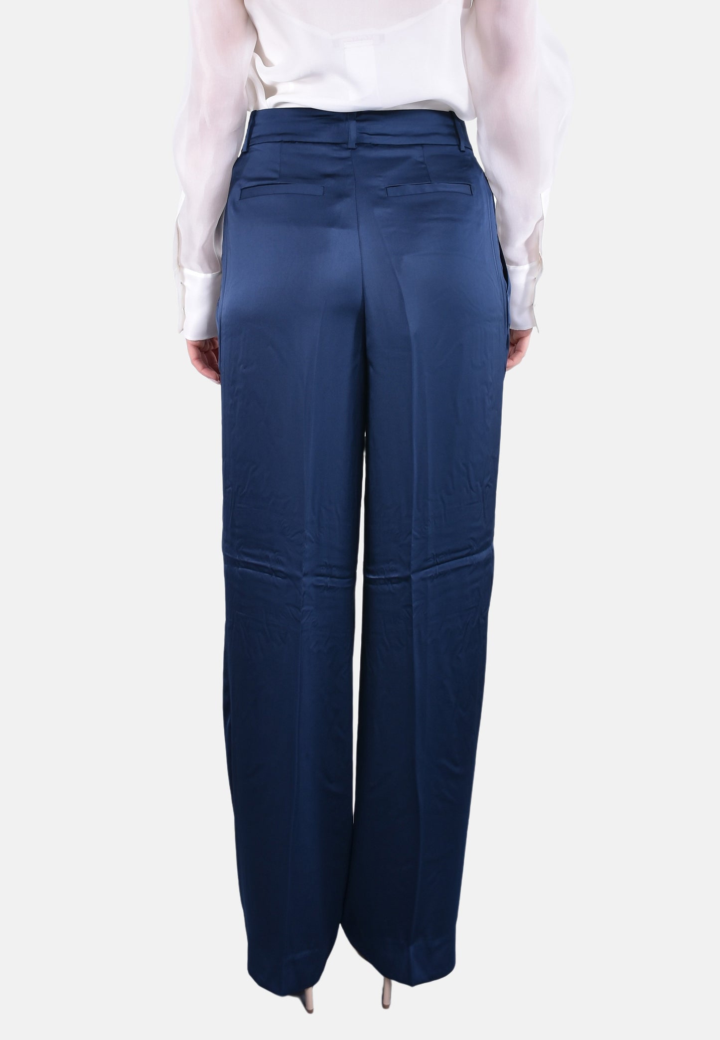 SATIN WIDE LEG PANT