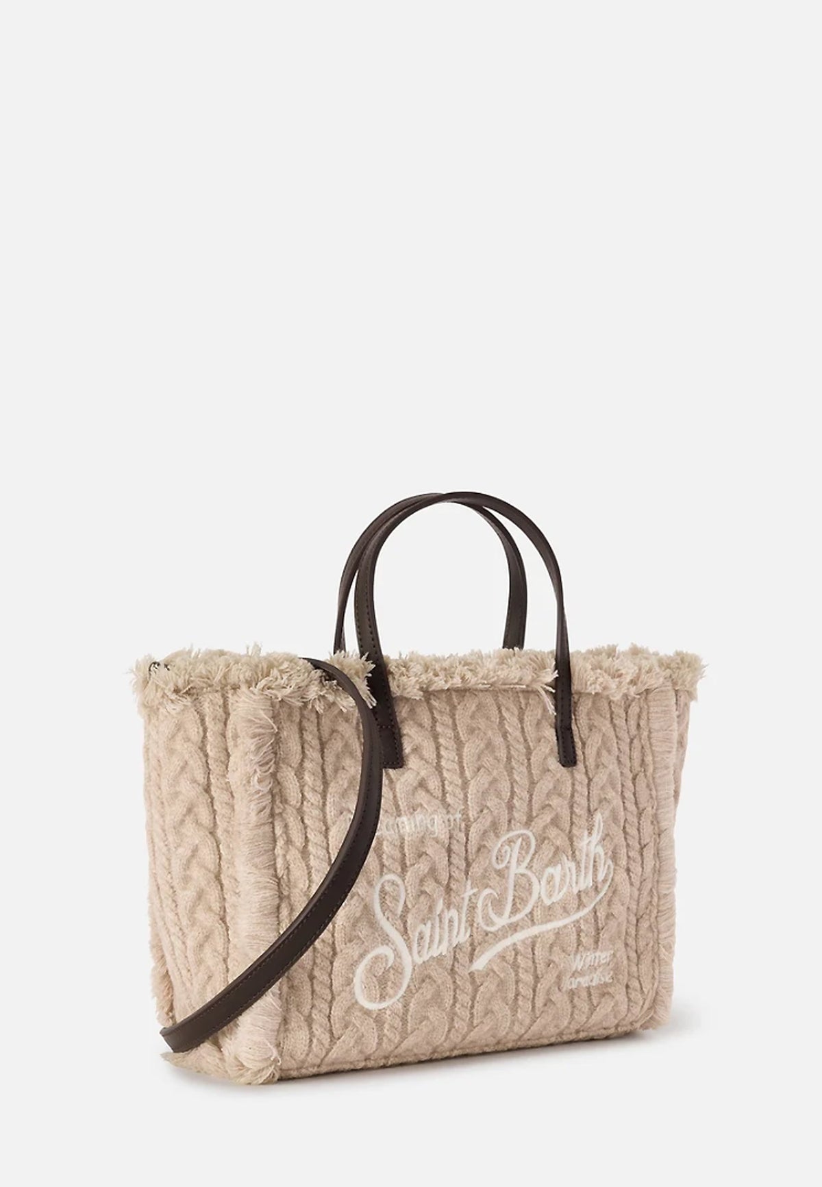 COLETTE WOOL BRAID N HAND BAG WITH STRAP
