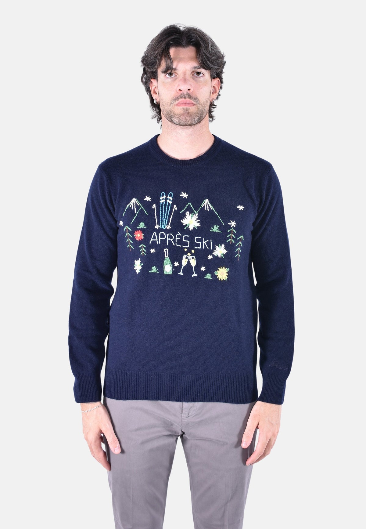 HERON ROUND-NECK SWEATER