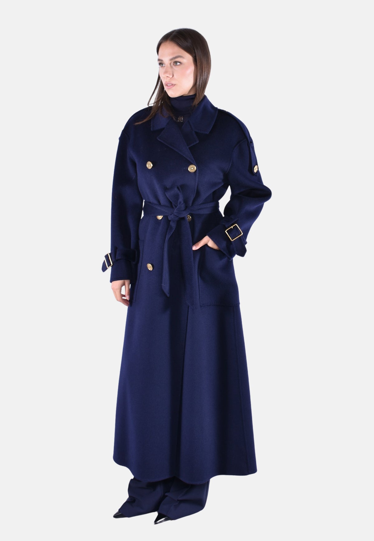 CAPPOTTO CON CINTURA