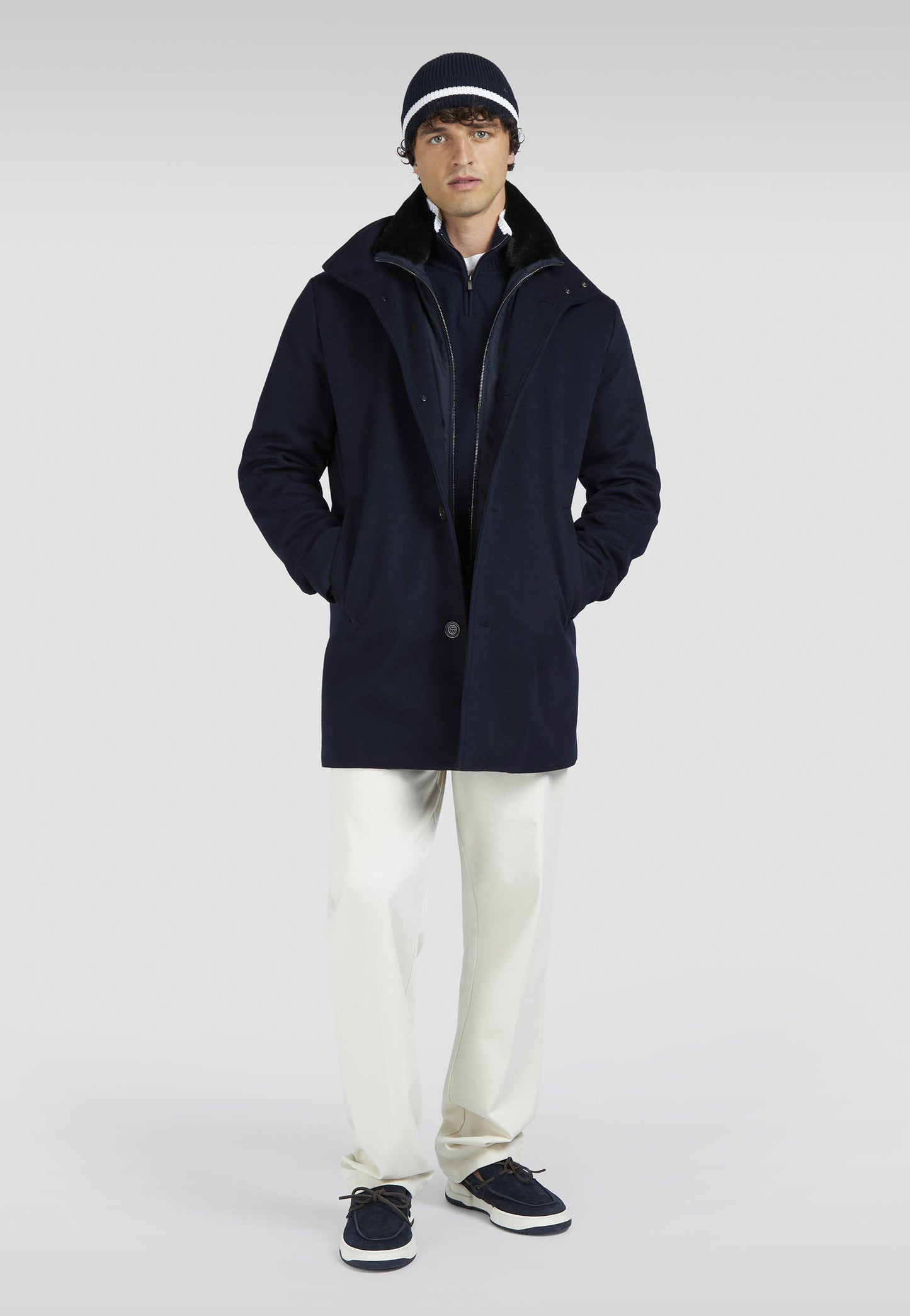 MALIA LF ZIP IN LNA OT COOL OUCHPOLO IN MERINO EXTRAFINE CON SHARK TAG