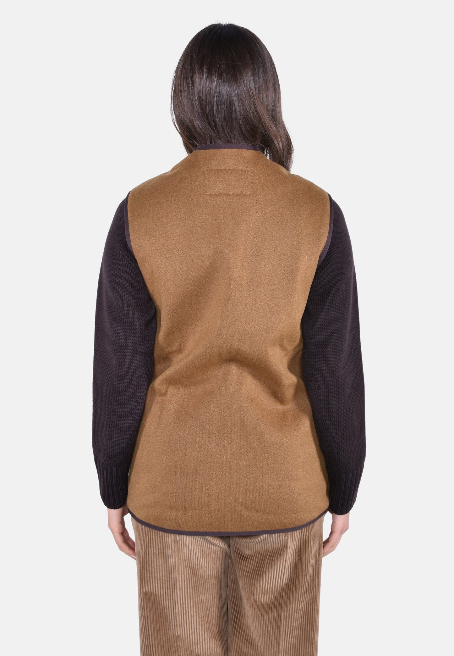 WARM PILE WAISTCOAT ZIP