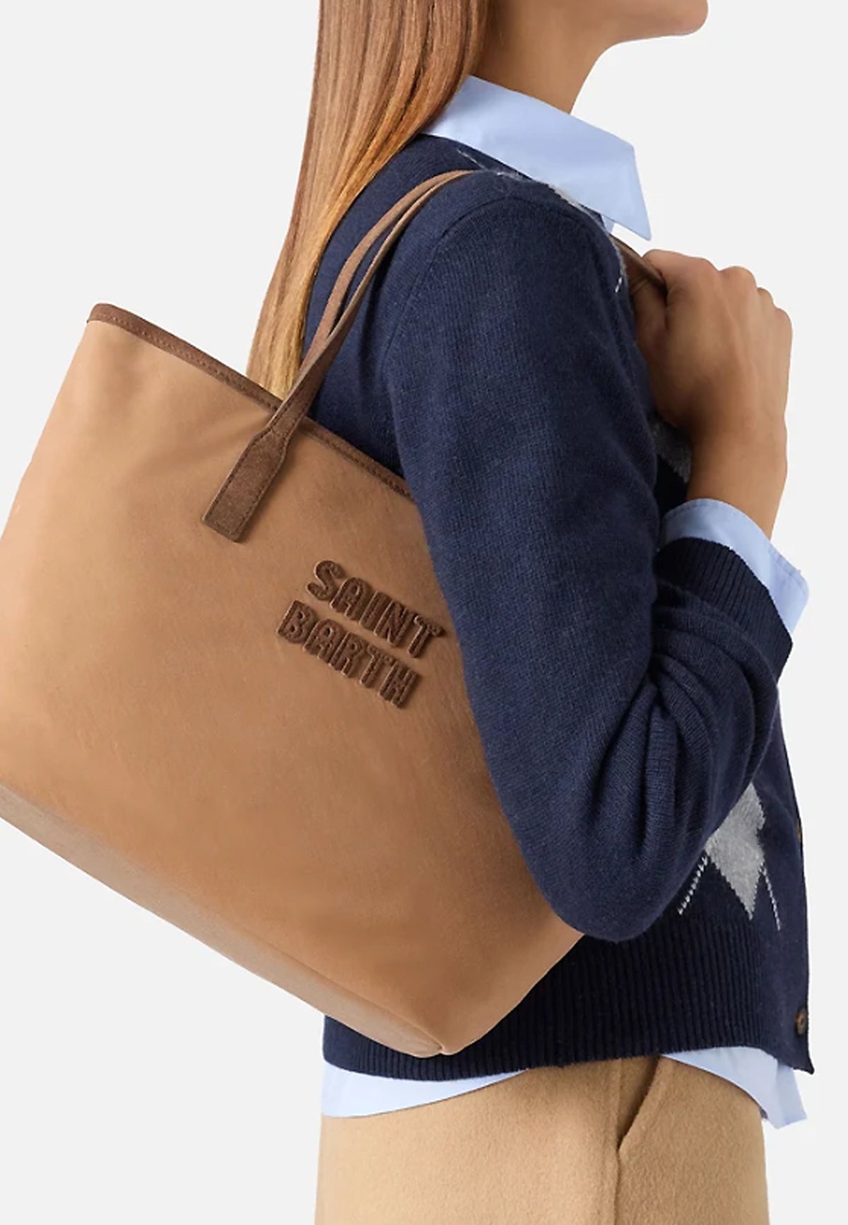 CITY BAG MID WAX HANDBAG WITH STRAP