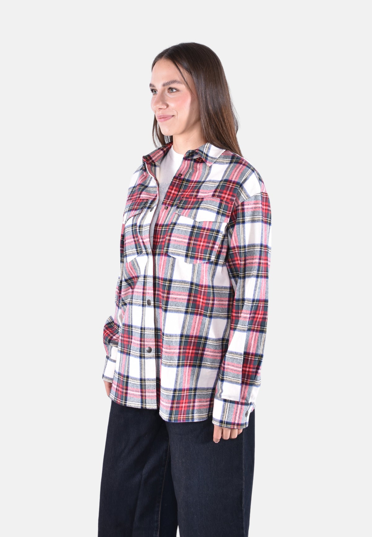 CAMBRY FLANNEL LONG SLEEVE SHIRT