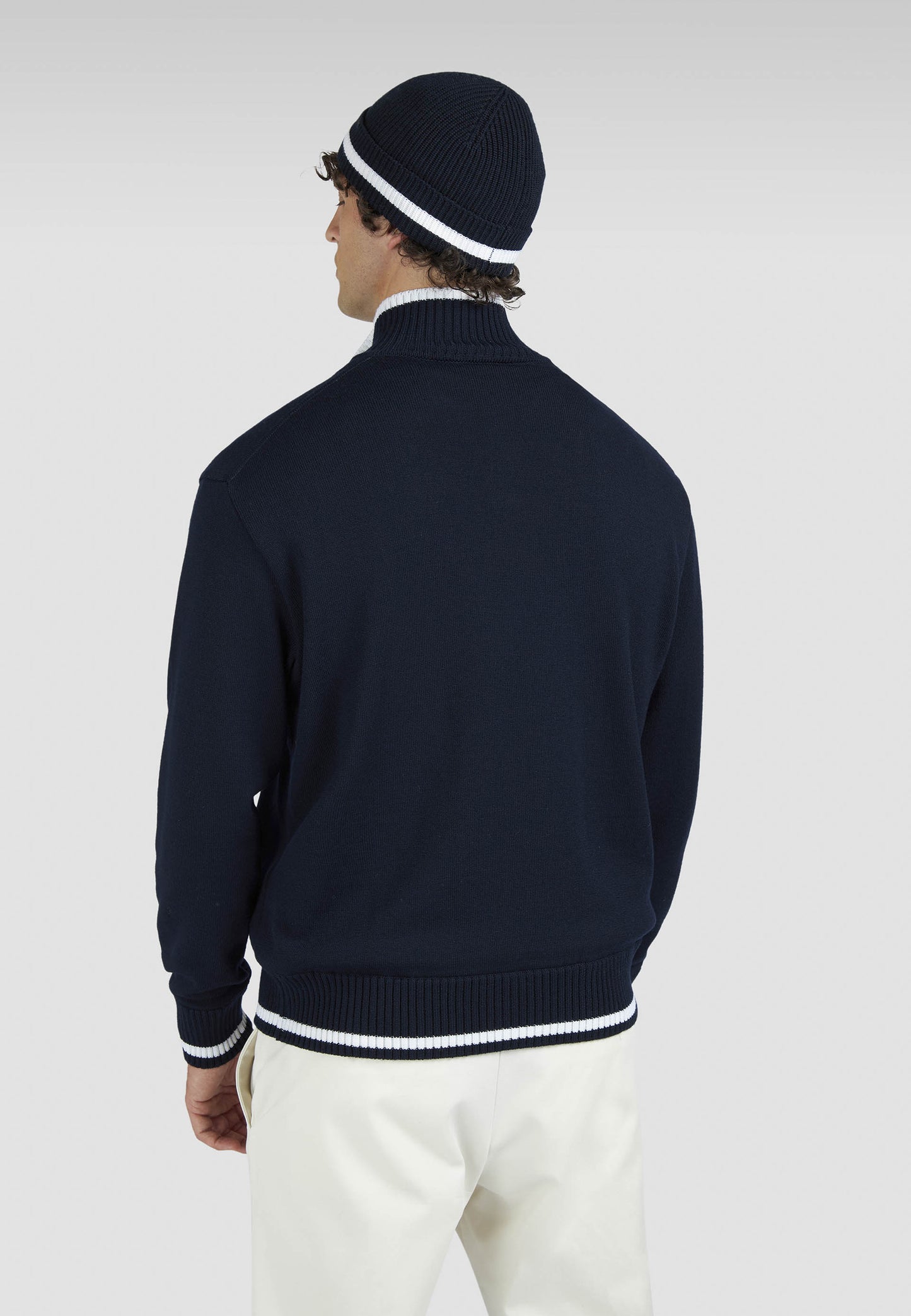 MALIA LF ZIP IN LNA OT COOL OUCHPOLO IN MERINO EXTRAFINE CON SHARK TAG