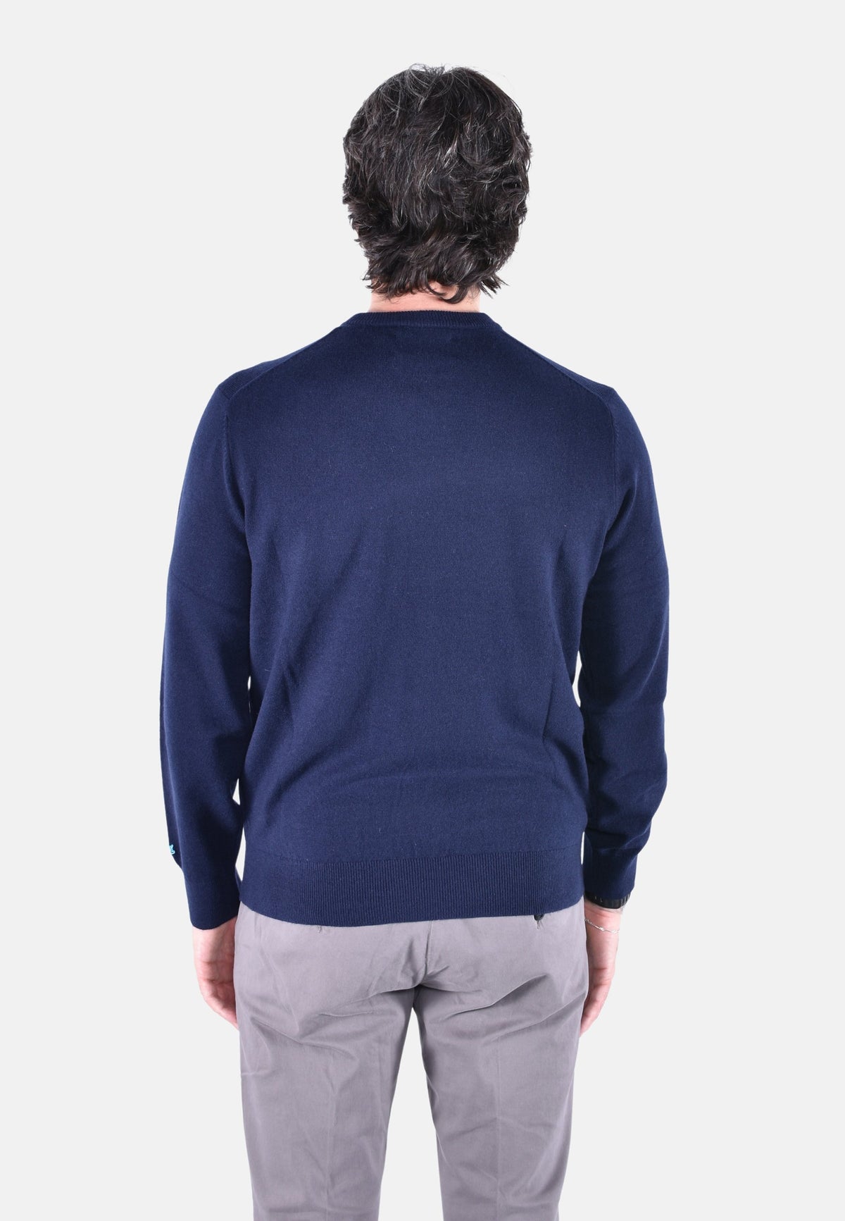 HERON LIGHT EMBRY CREW NECK LIGHT SWEATER