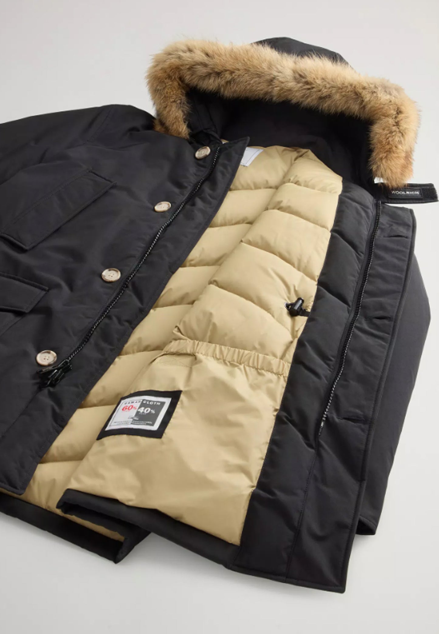 ARCTIC DETACHABLE FUR PARKA