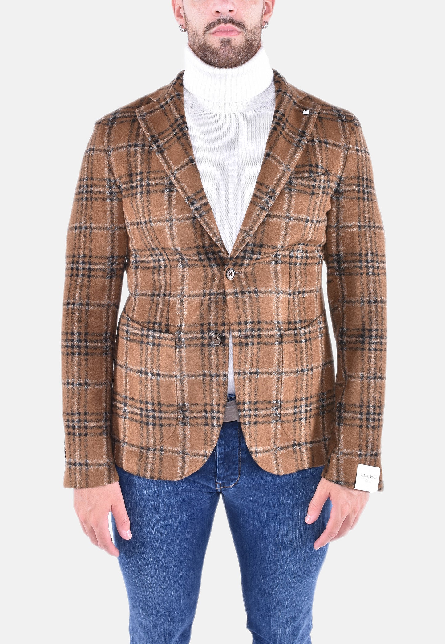 GIACCA SARTORIALE MONOPETTO REGULAR IN JERSEY