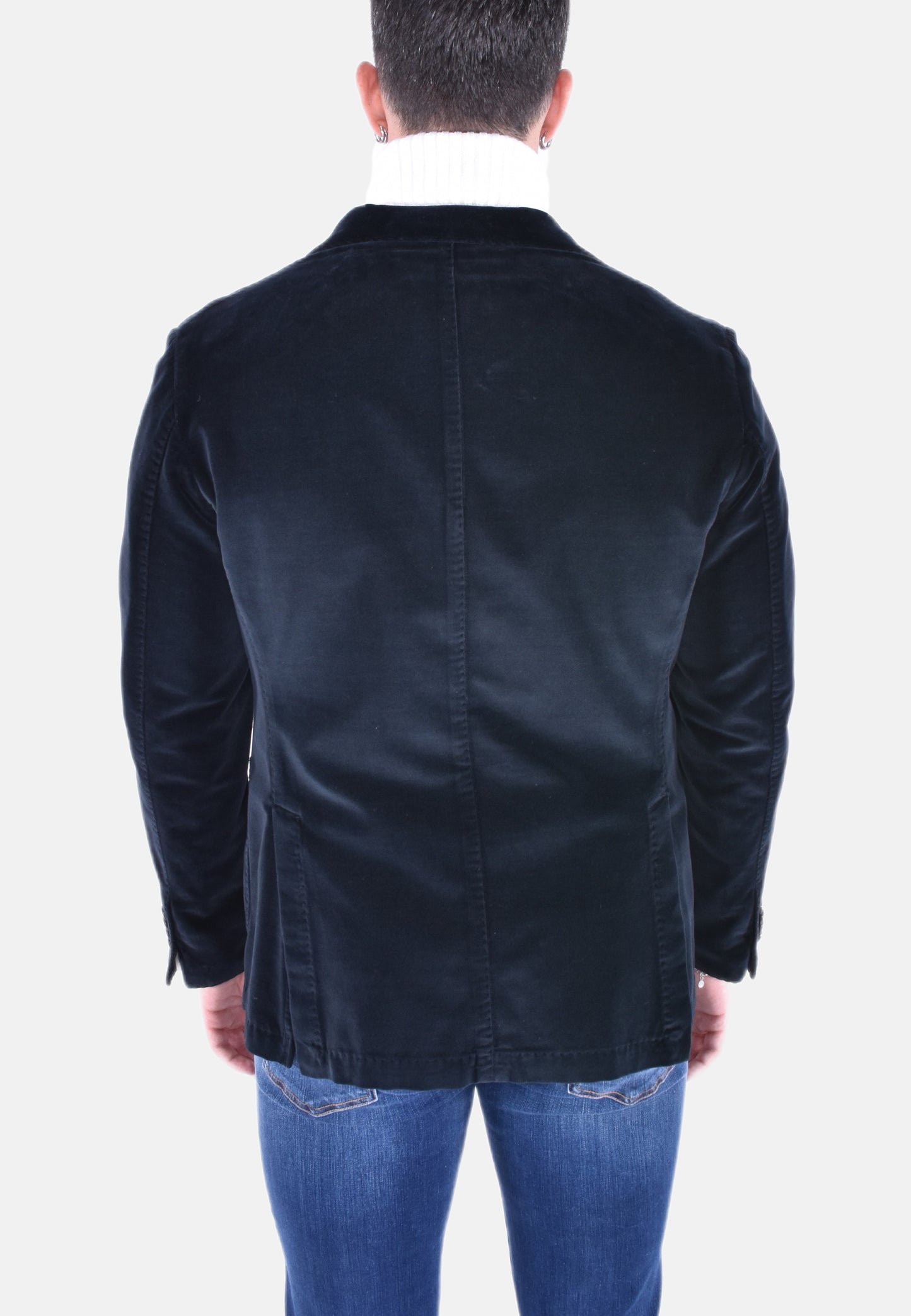 GIACCA SARTORIALE MONOPETTO REGULAR IN VELLUTO