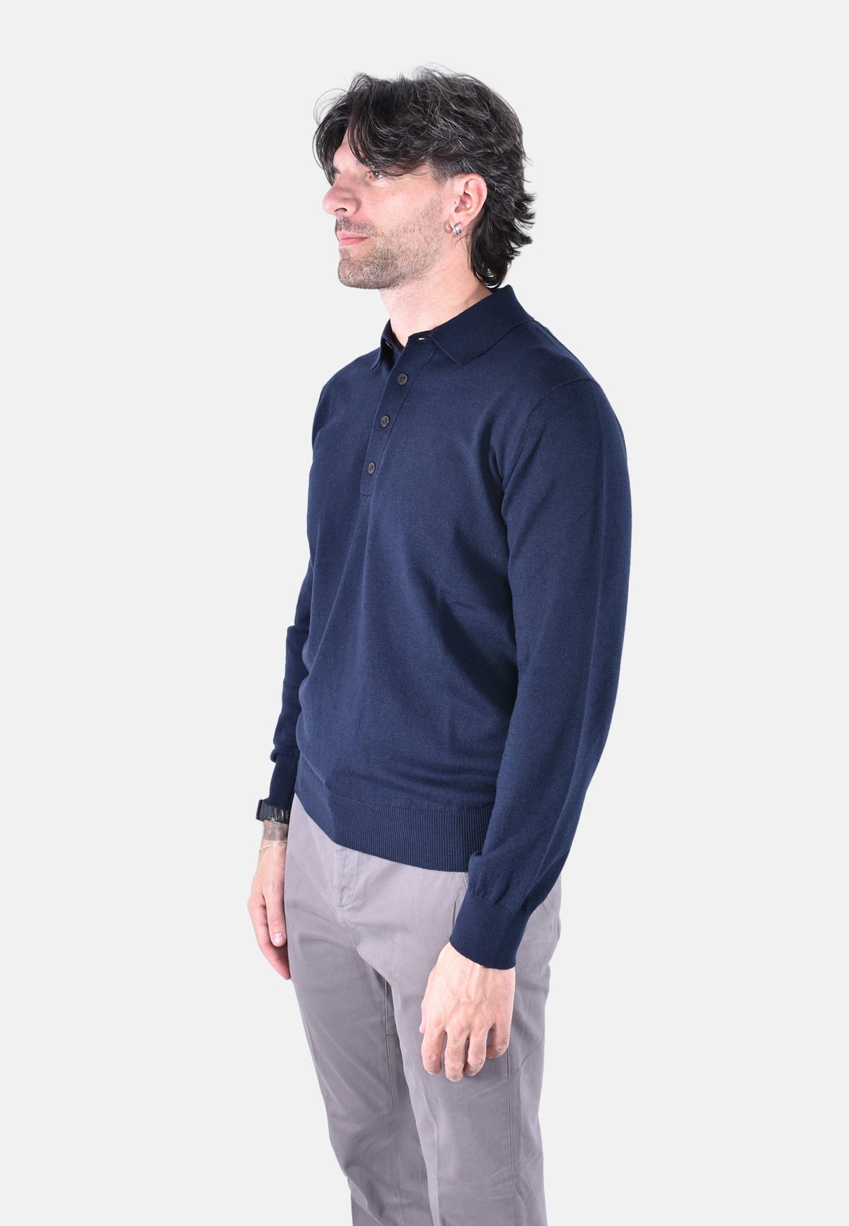 POLO CON BOTTONI