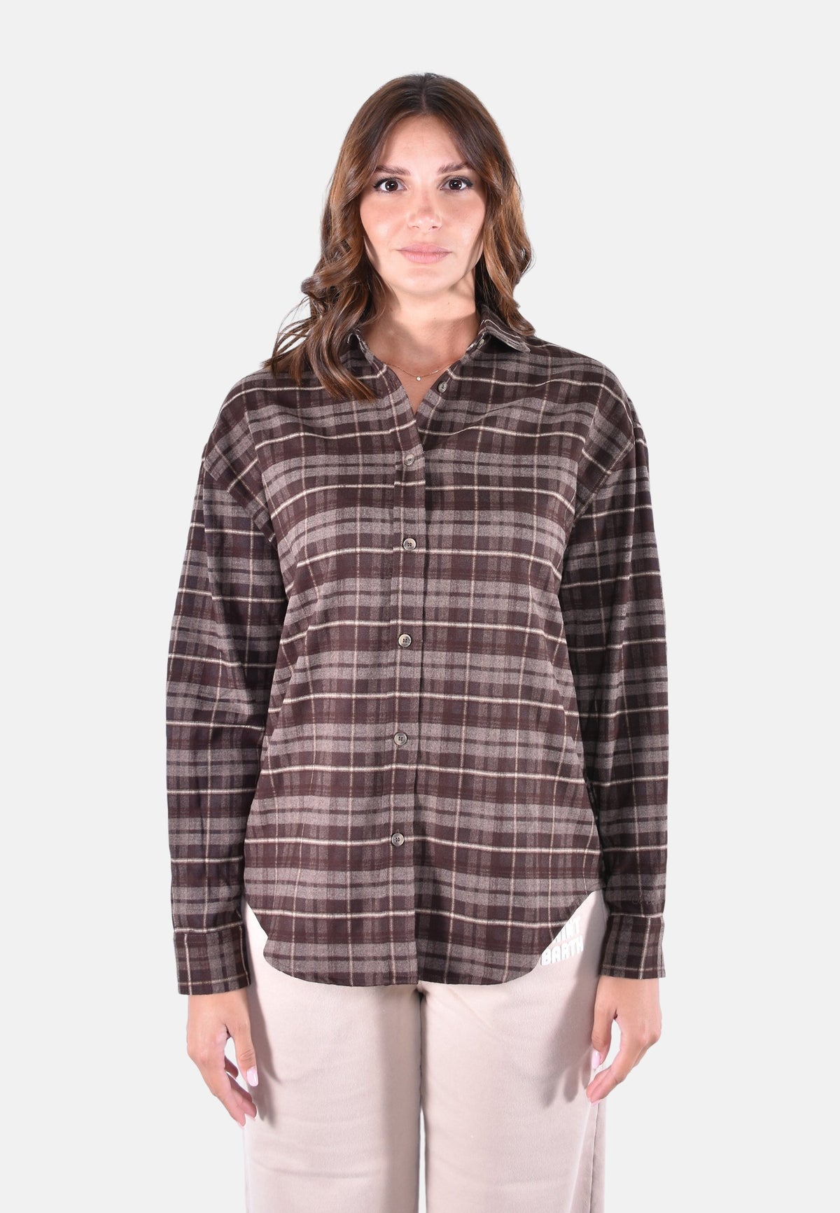 GIGY FLANNEL LONG SLEEVE SHIRT
