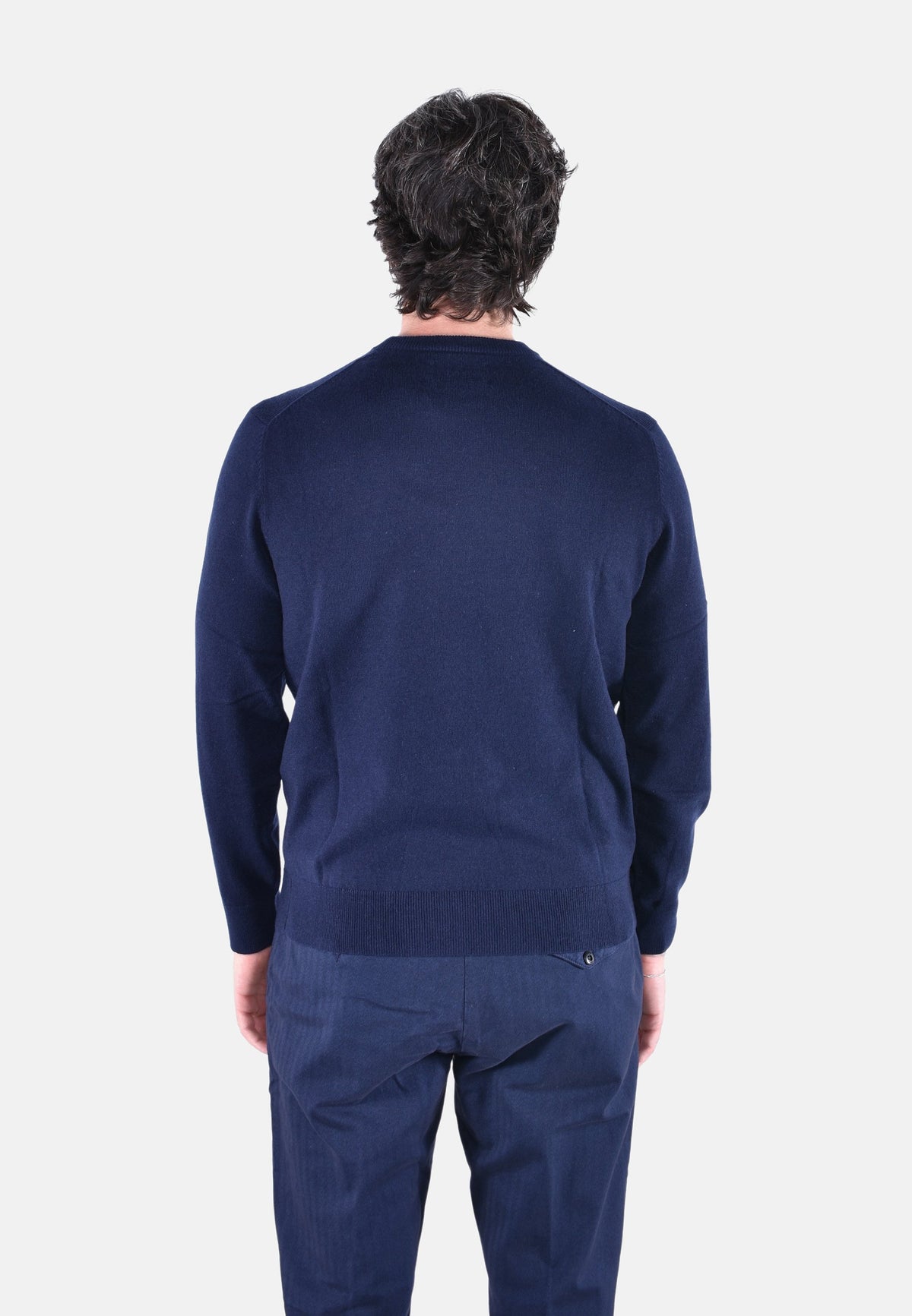 HERON LIGHT EMBRY CREW NECK LIGHT SWEATER