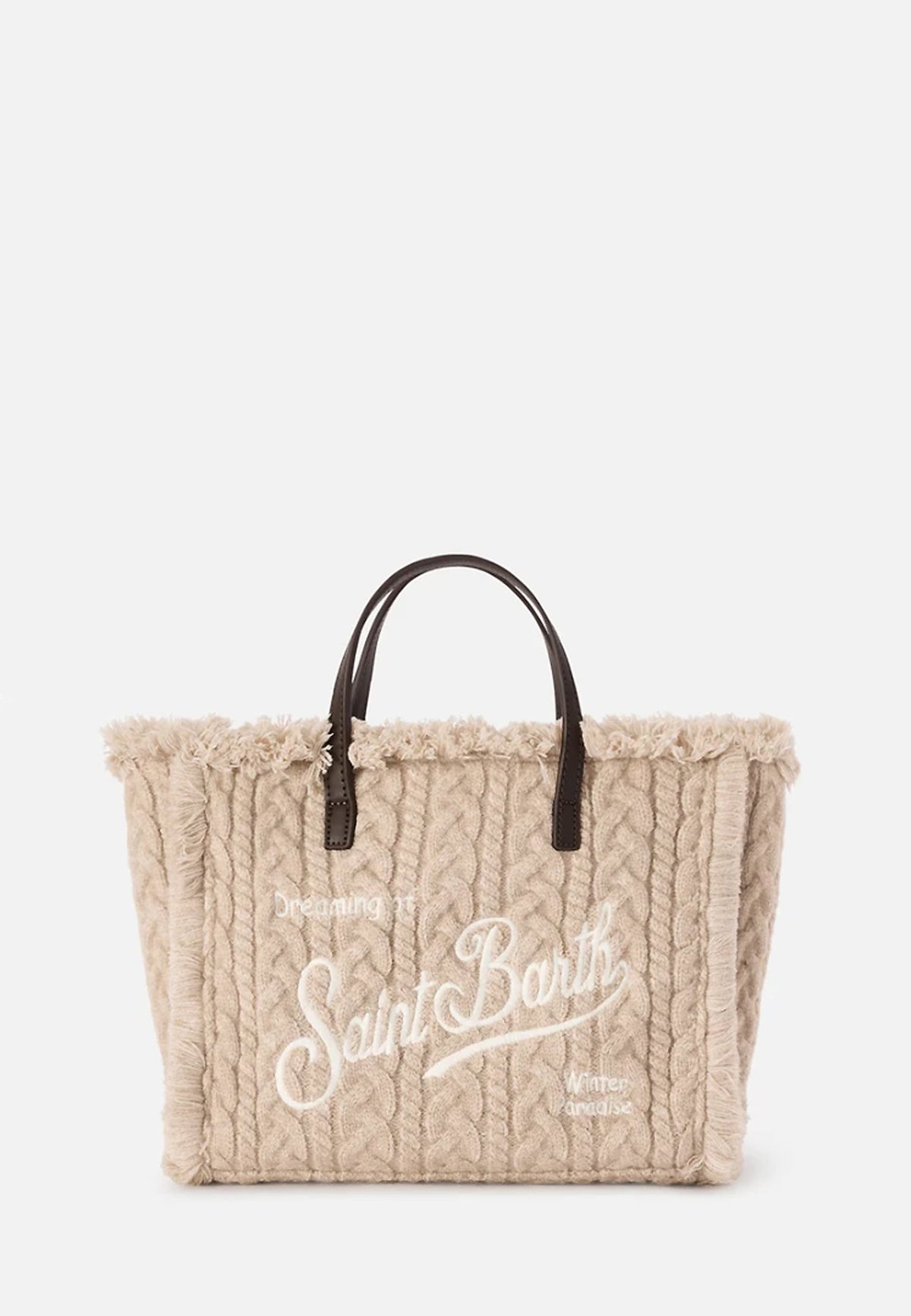 COLETTE WOOL BRAID N HAND BAG WITH STRAP