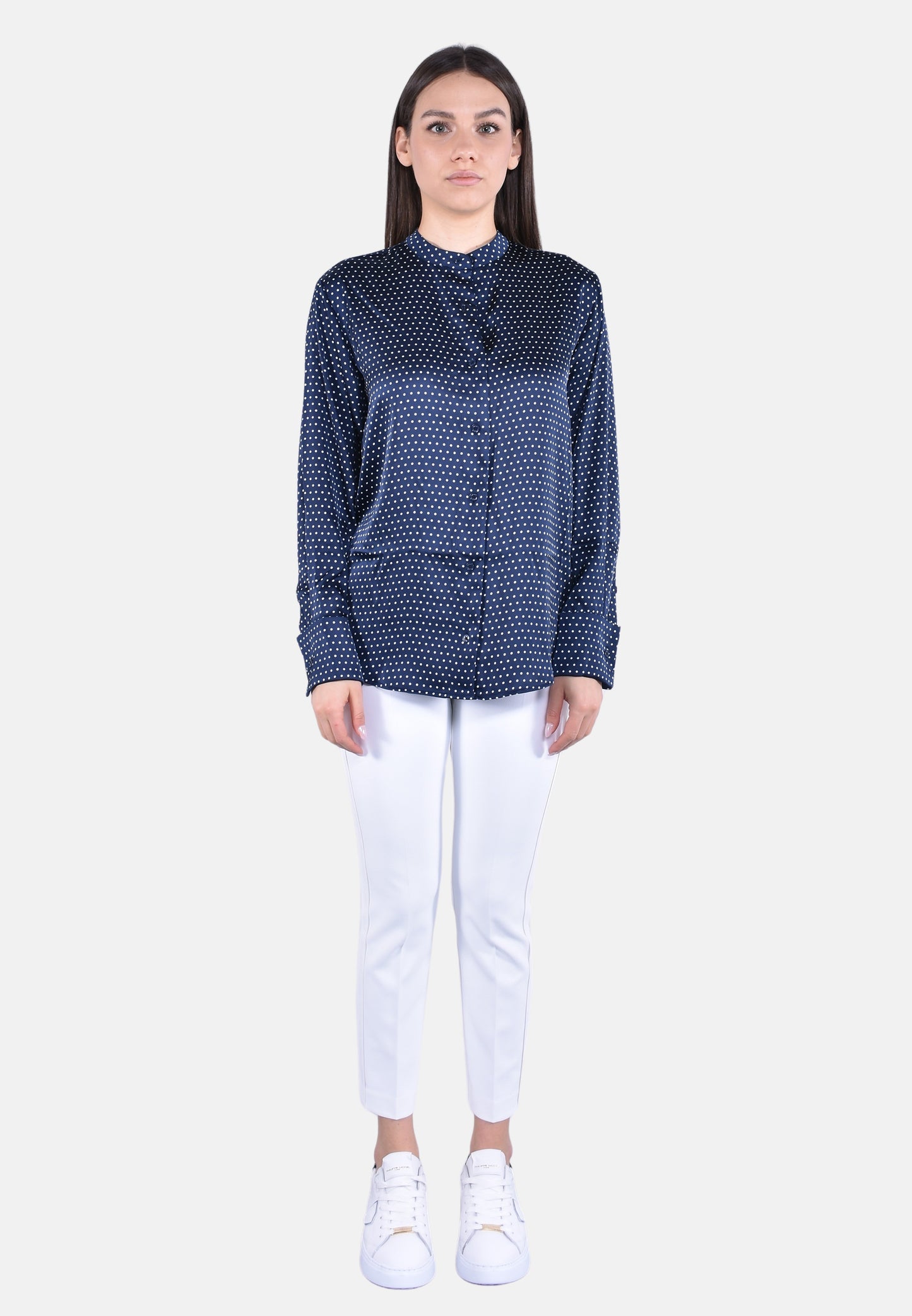 DOT FRENCH CUFF SHIRT