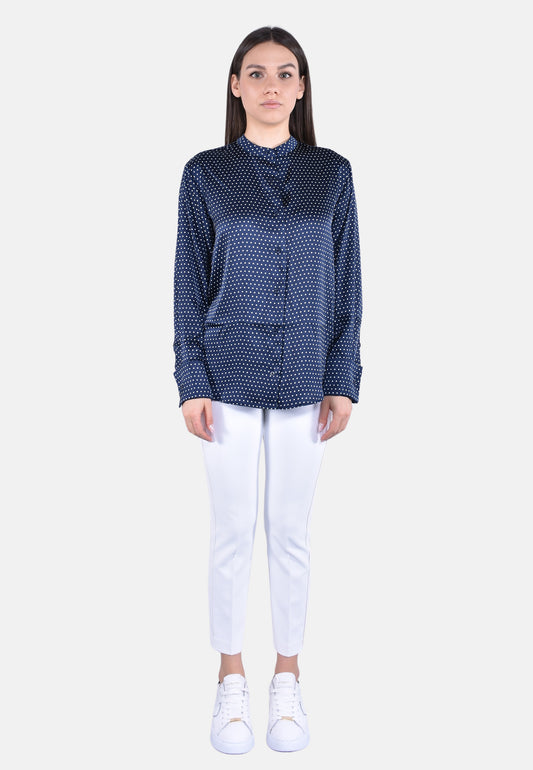 DOT FRENCH CUFF SHIRT