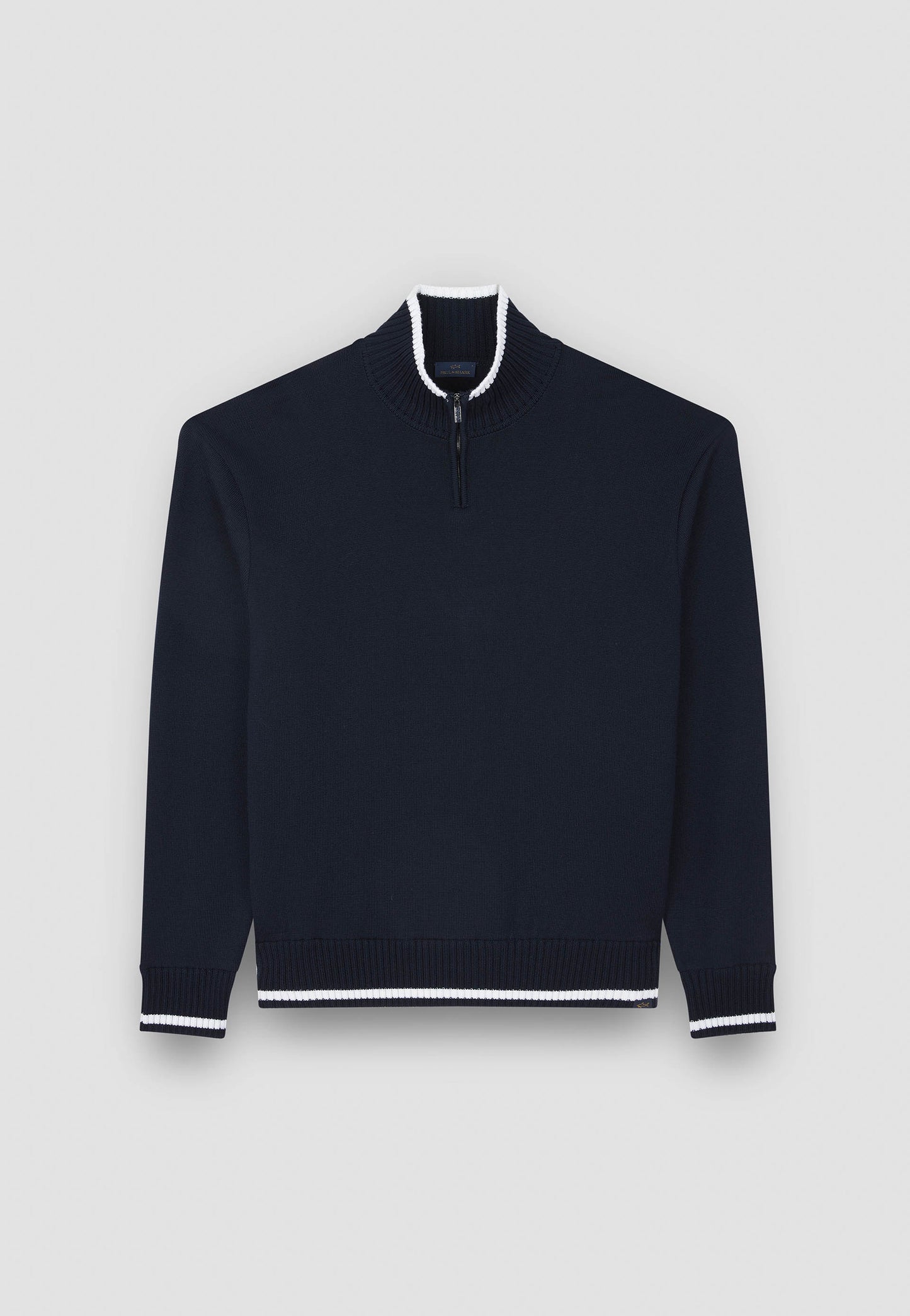 MALIA LF ZIP IN LNA OT COOL OUCHPOLO IN MERINO EXTRAFINE CON SHARK TAG