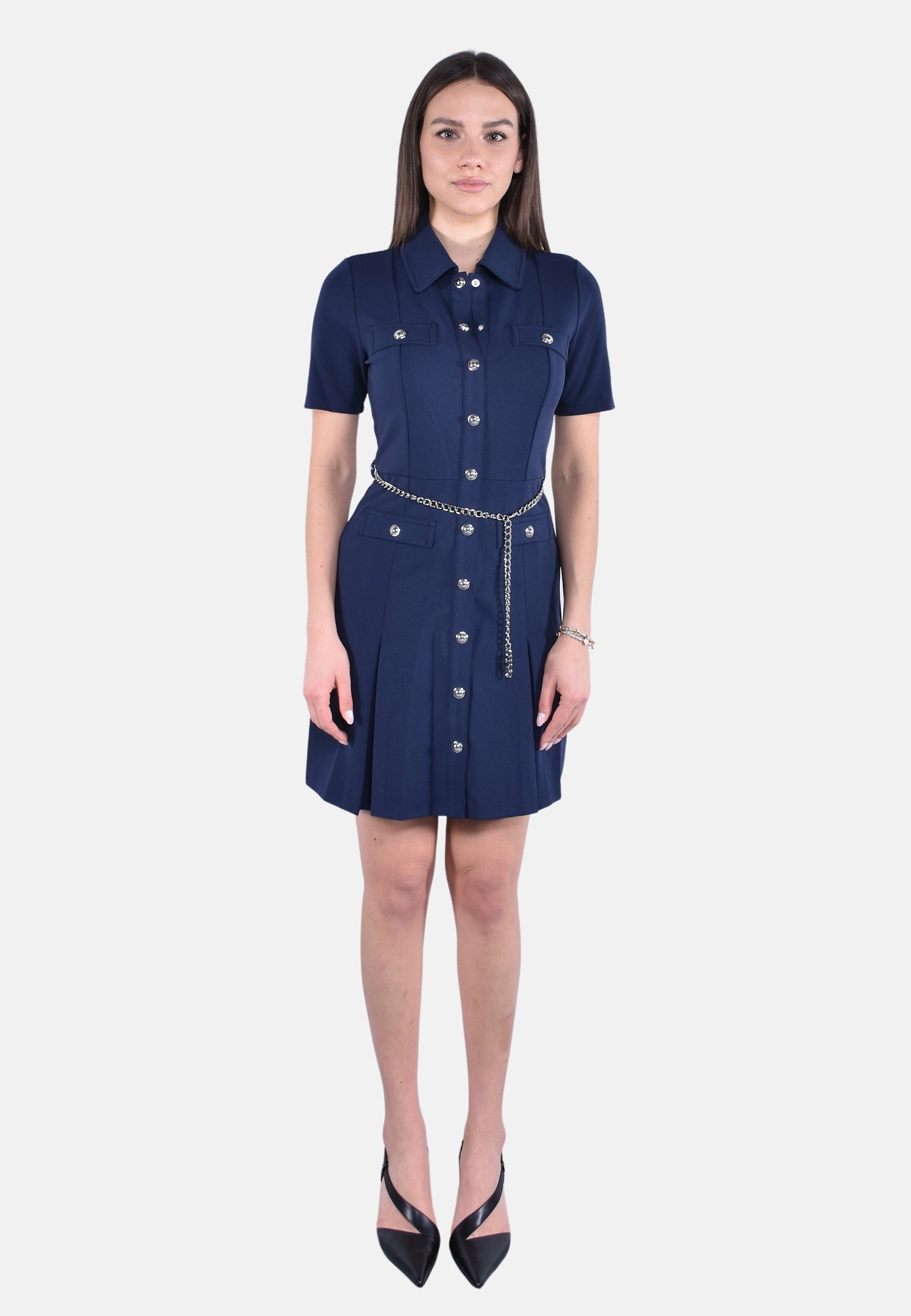 MULTI POCKET MINI DRESS
