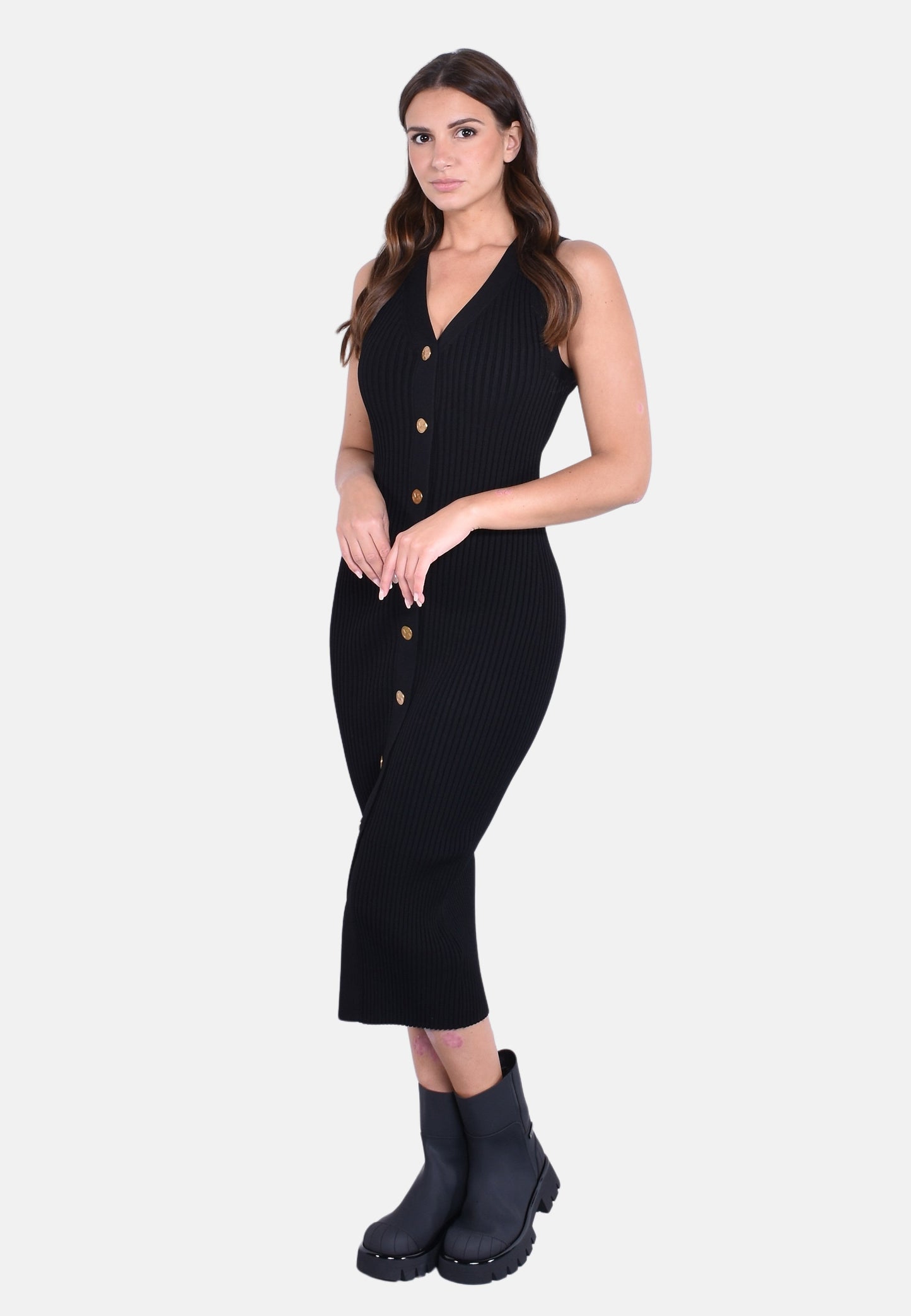 ABITO POLO LONGUETTE IN MAGLIA STRETCH
