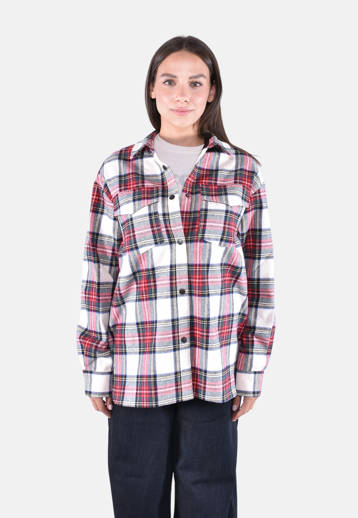 CAMBRY FLANNEL LONG SLEEVE SHIRT