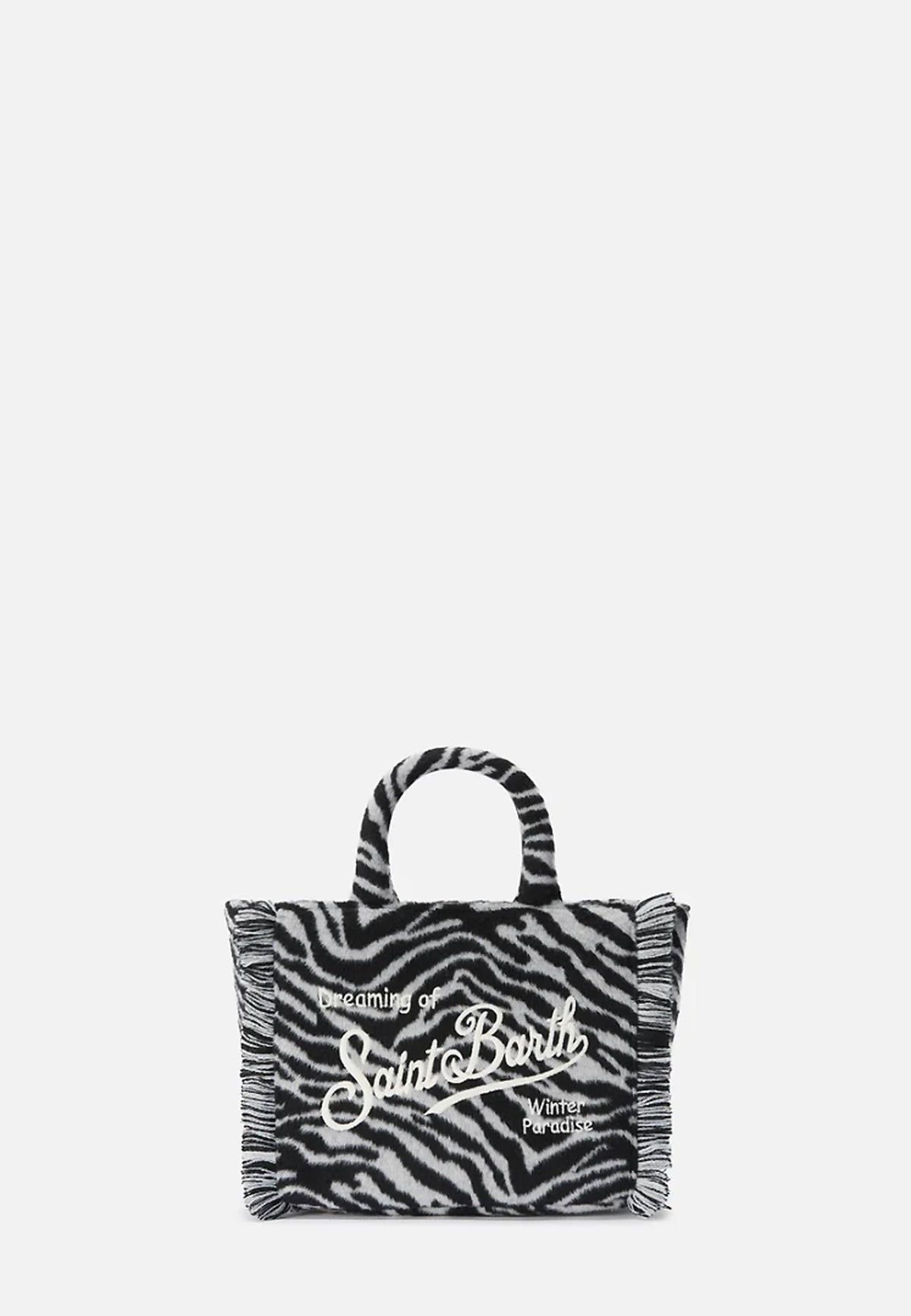 VANITY MINI FELT SMALL BAG WITH STRAP