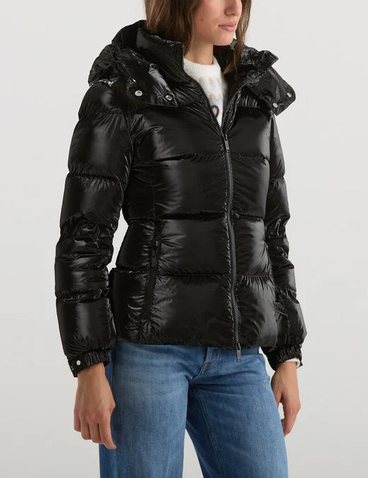 DOWN JACKET DETACHABLE HOOD