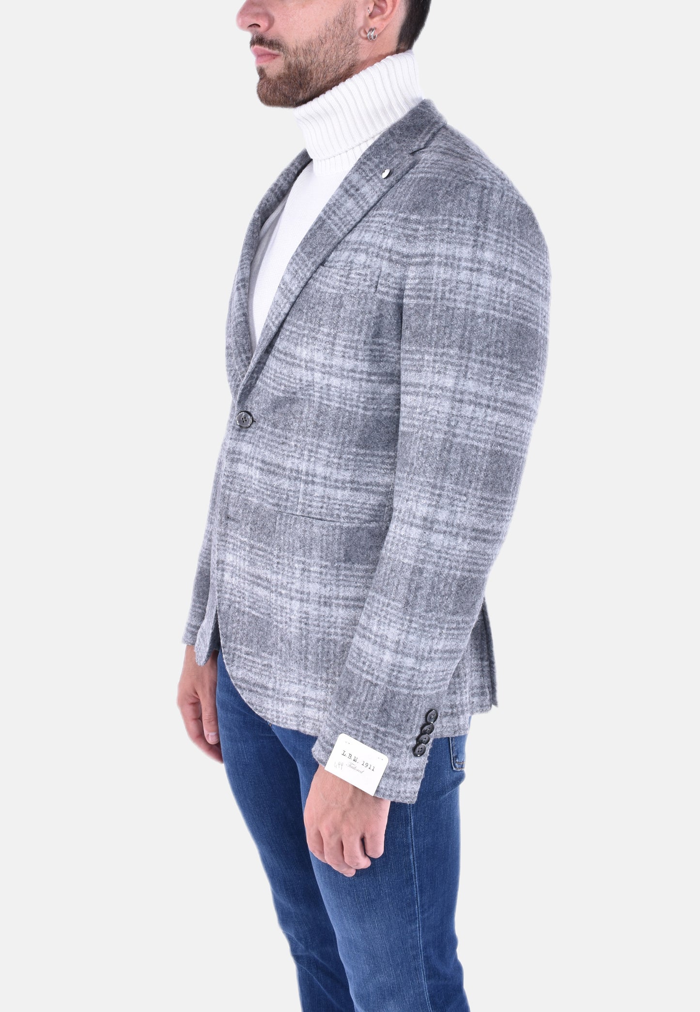 GIACCA SARTORIALE MONOPETTO REGULAR IN JERSEY