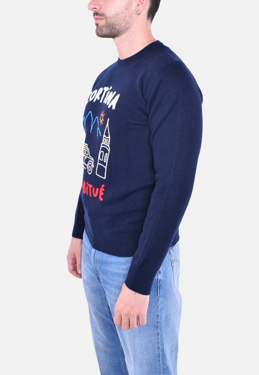 ROUND-NECK SWEATER