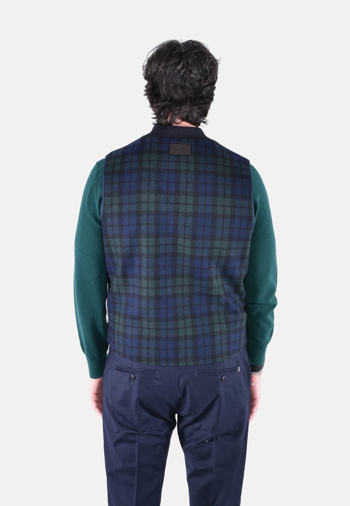 SPENCER WOOL REVERSIBLE WOOL VEST