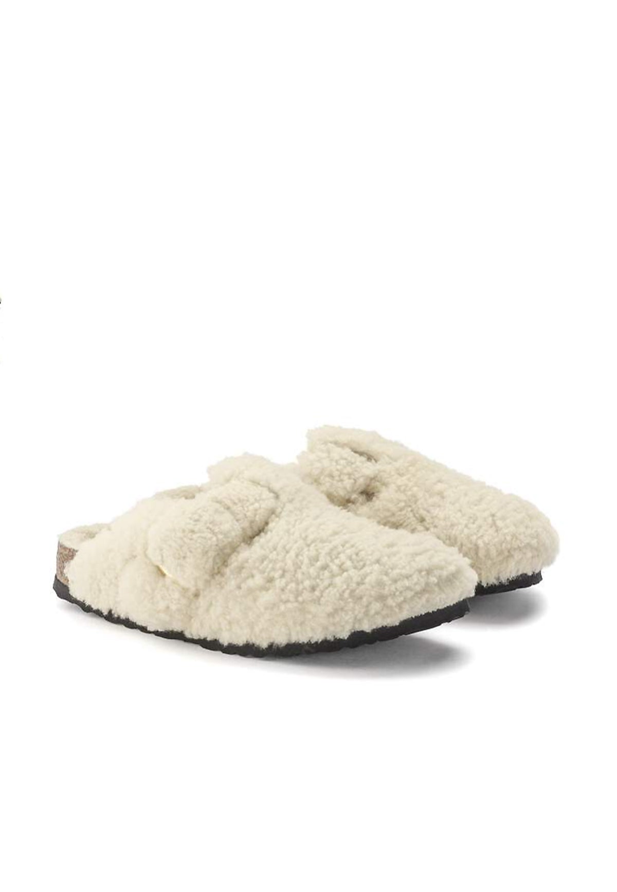 BOSTON BIG BUCKLE SHEARLING TEDDY FUR