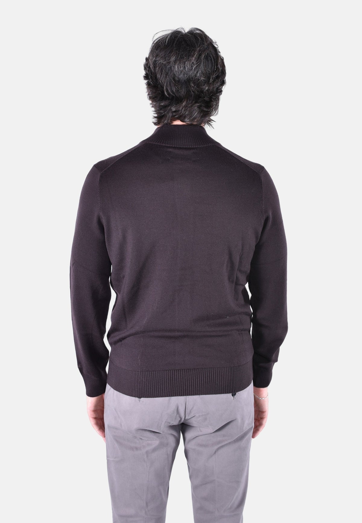 SAVILE MERINO BOTTONS KNIT CARDIGAN
