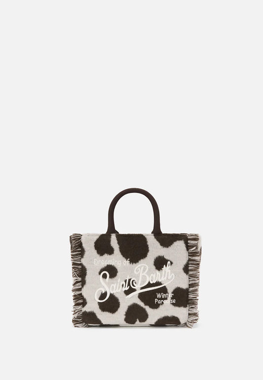 VANITY MINI FELT SMALL BAG WITH STRAP