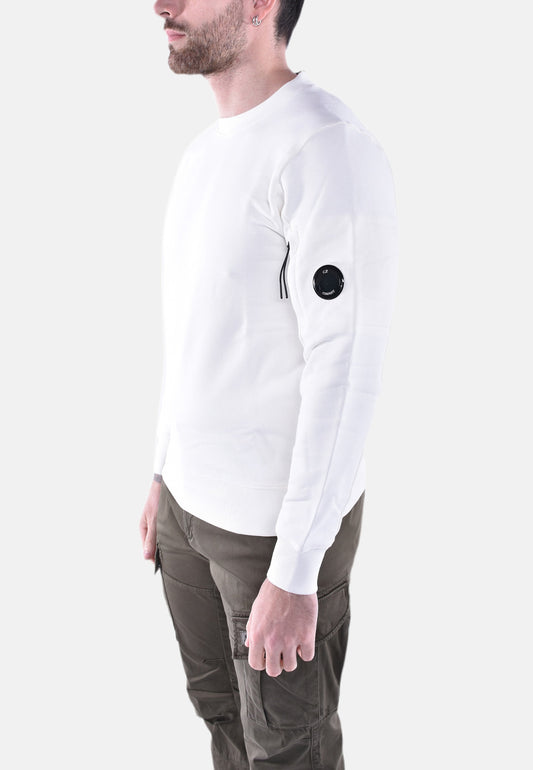 DIAGONAL RAISED FLEECE LENS SWEATSHIRT
