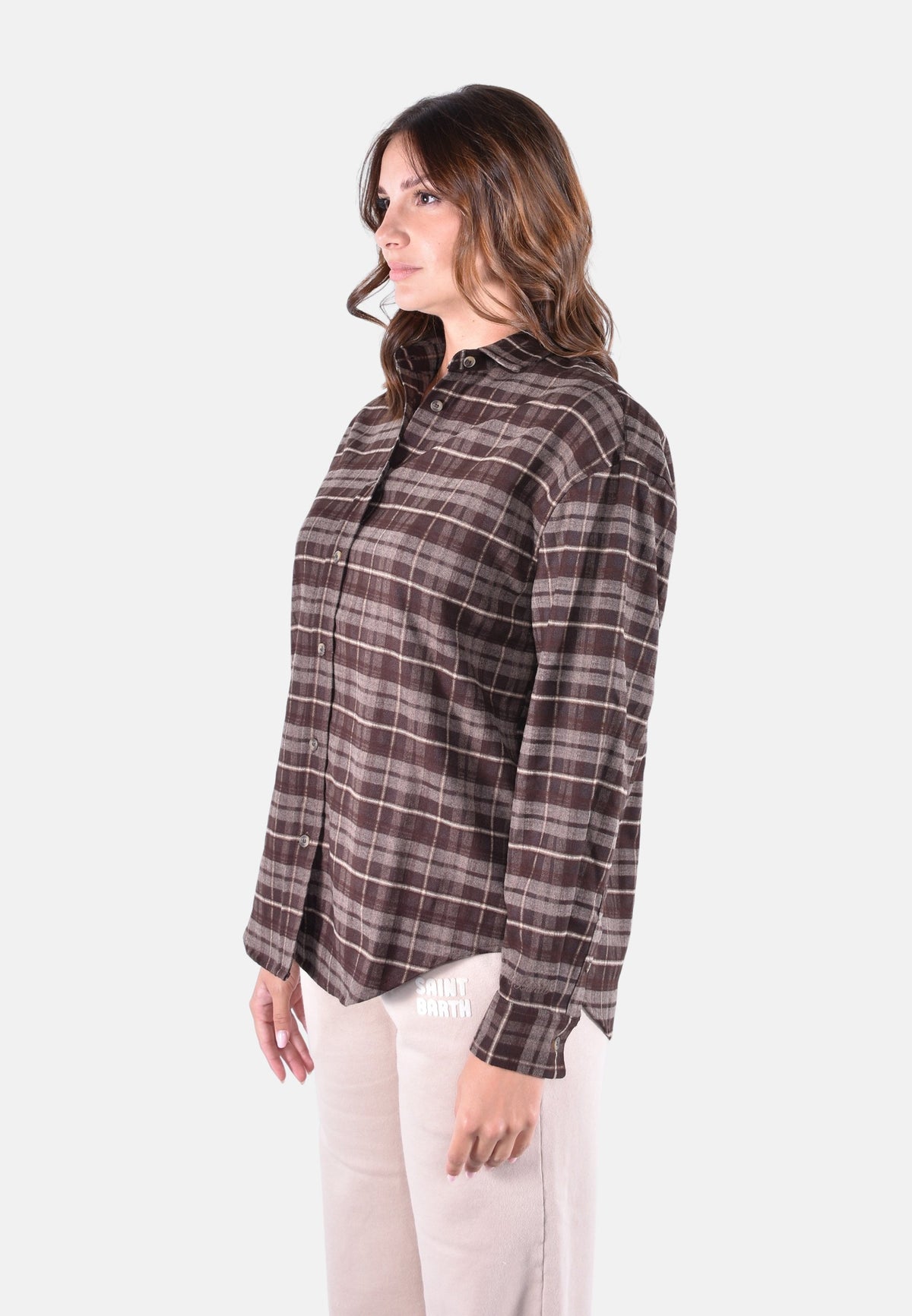GIGY FLANNEL LONG SLEEVE SHIRT