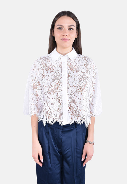 CORDED LACE SS SHIRT