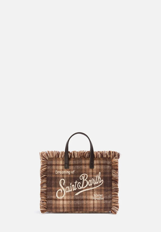 VANITY MINI WOOL N SMALL BAG WITH STRAP
