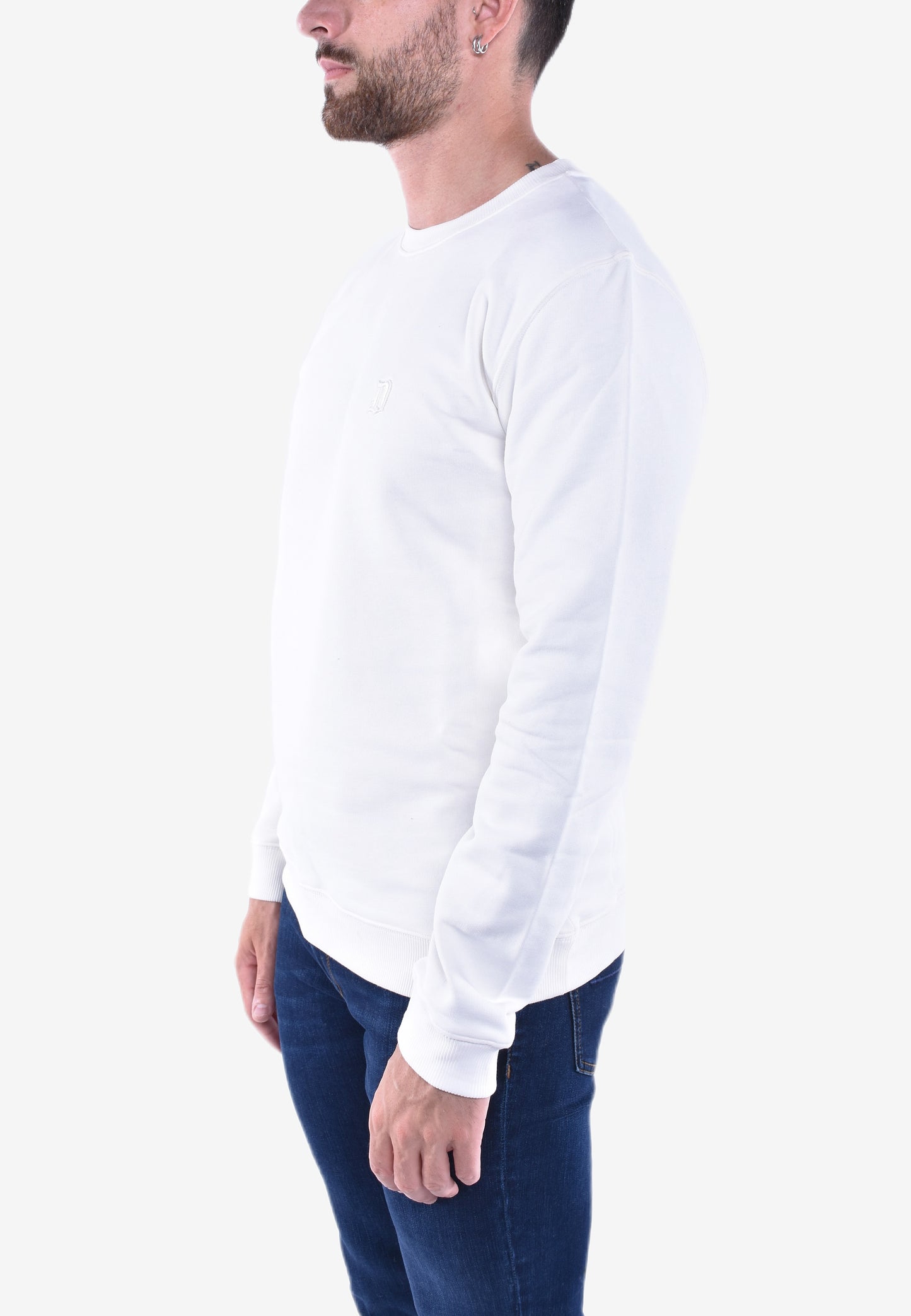 FELPA GIROCOLLO CON LOGO