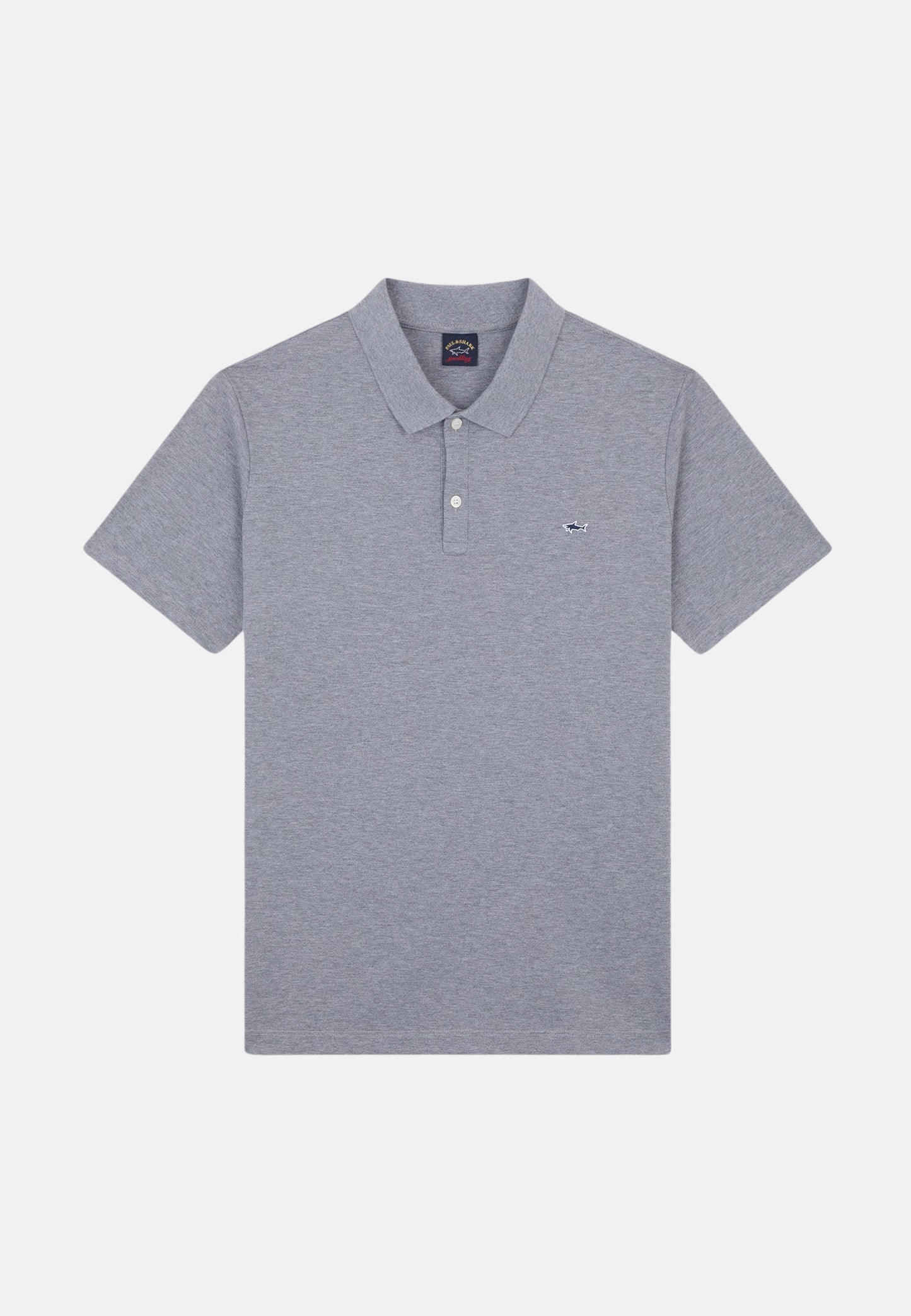 POLO IN COTONE DOUBLE PIQUE CON SHARK