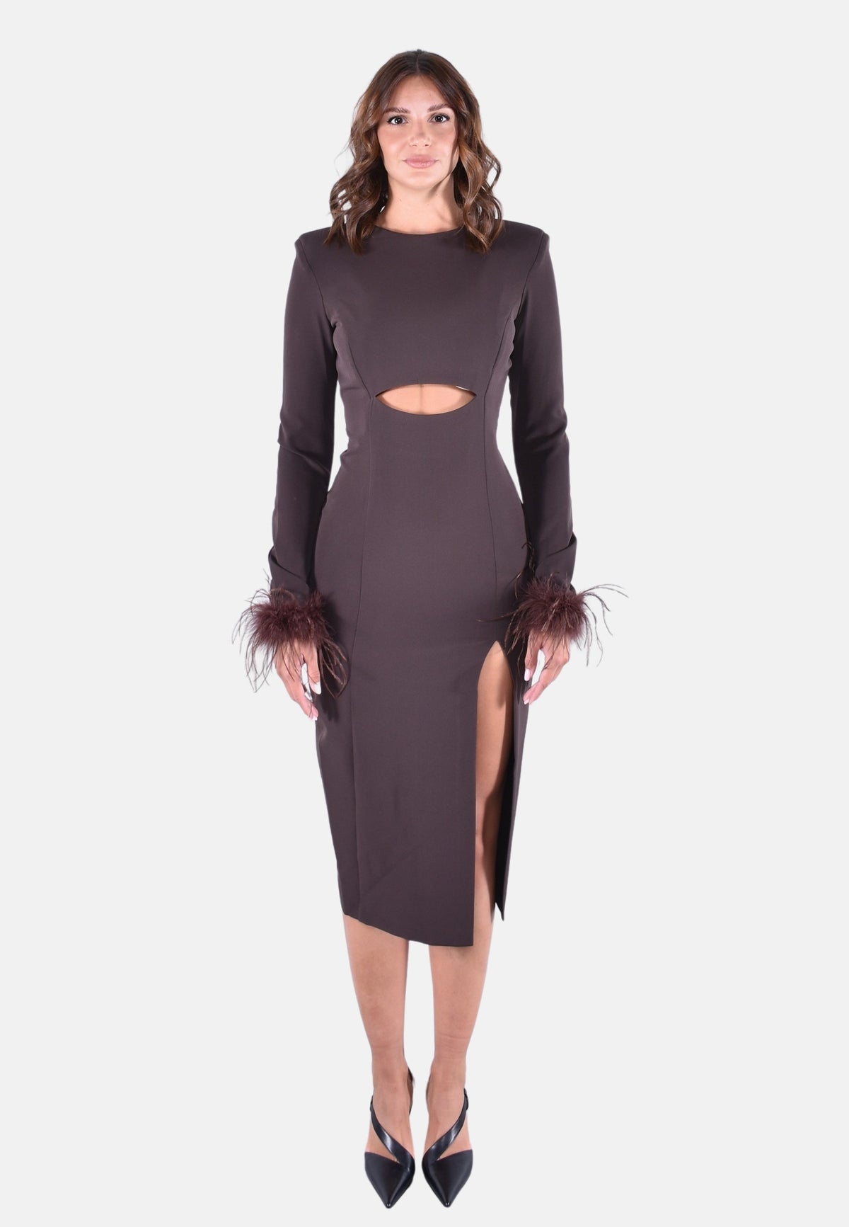 FEATHER DRESS