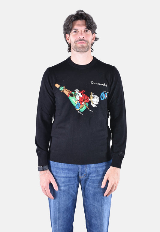 HERON LIGHT CREW NECK LIGHT SWEATER