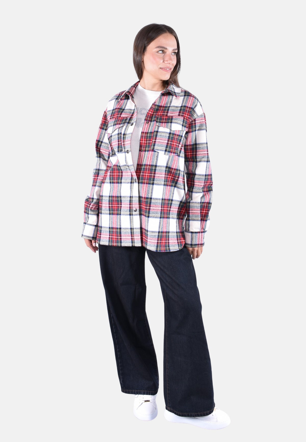 CAMBRY FLANNEL LONG SLEEVE SHIRT