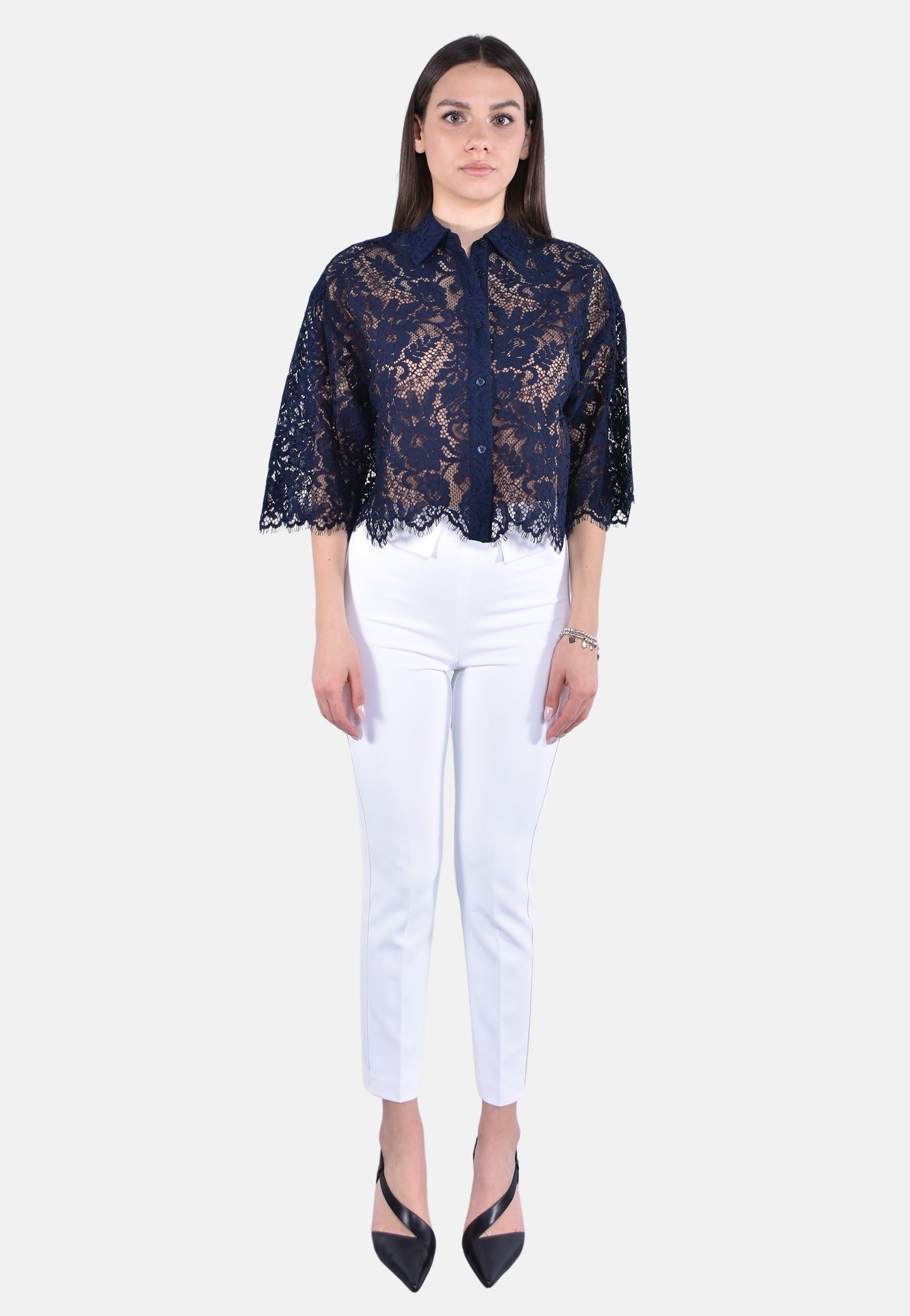 CORDED LACE SS SHIRT