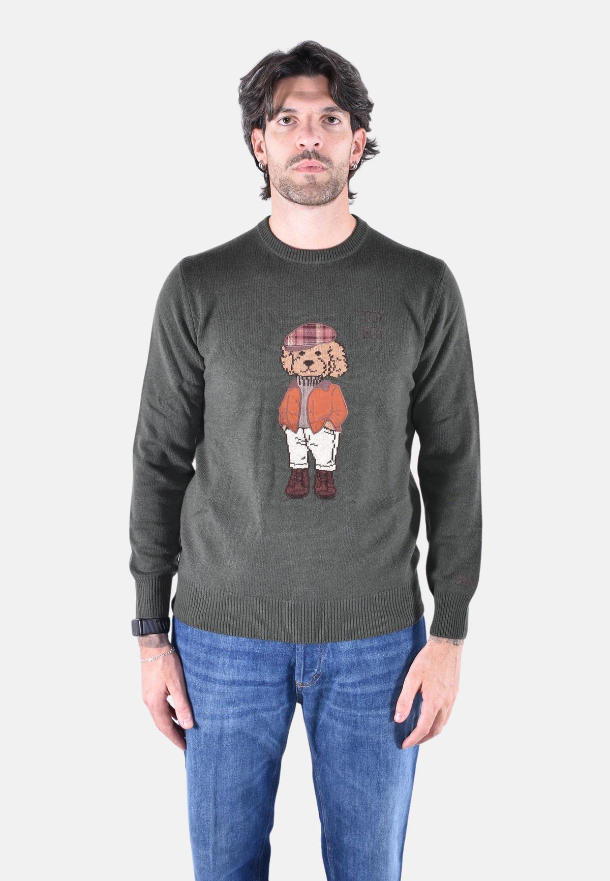 HERON ROUND-NECK SWEATER