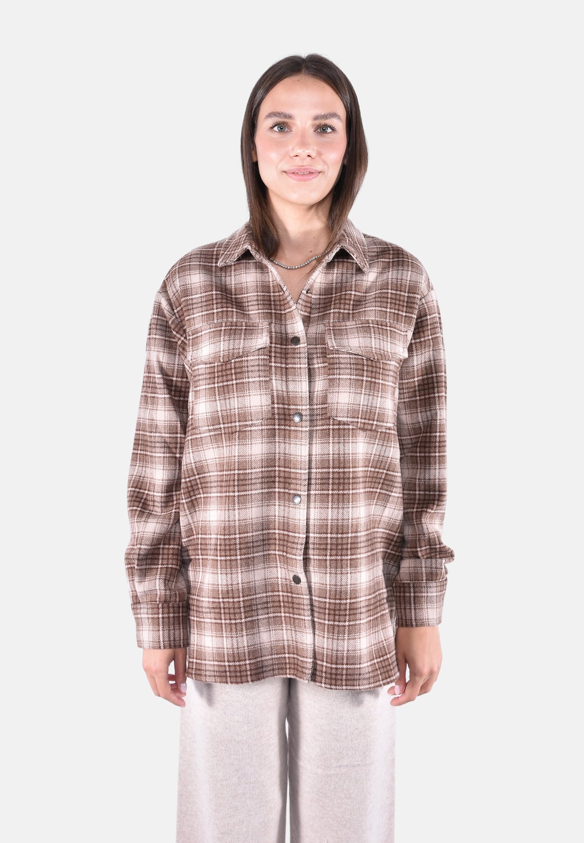 CAMBRY FLANNEL LONG SLEEVE SHIRT