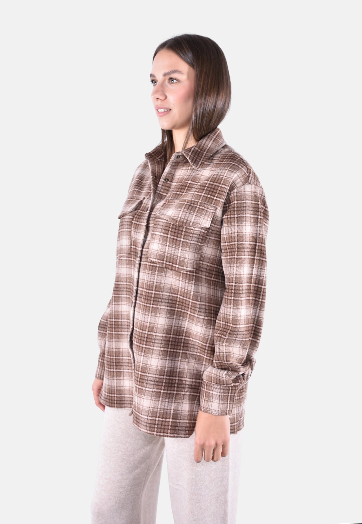 CAMBRY FLANNEL LONG SLEEVE SHIRT