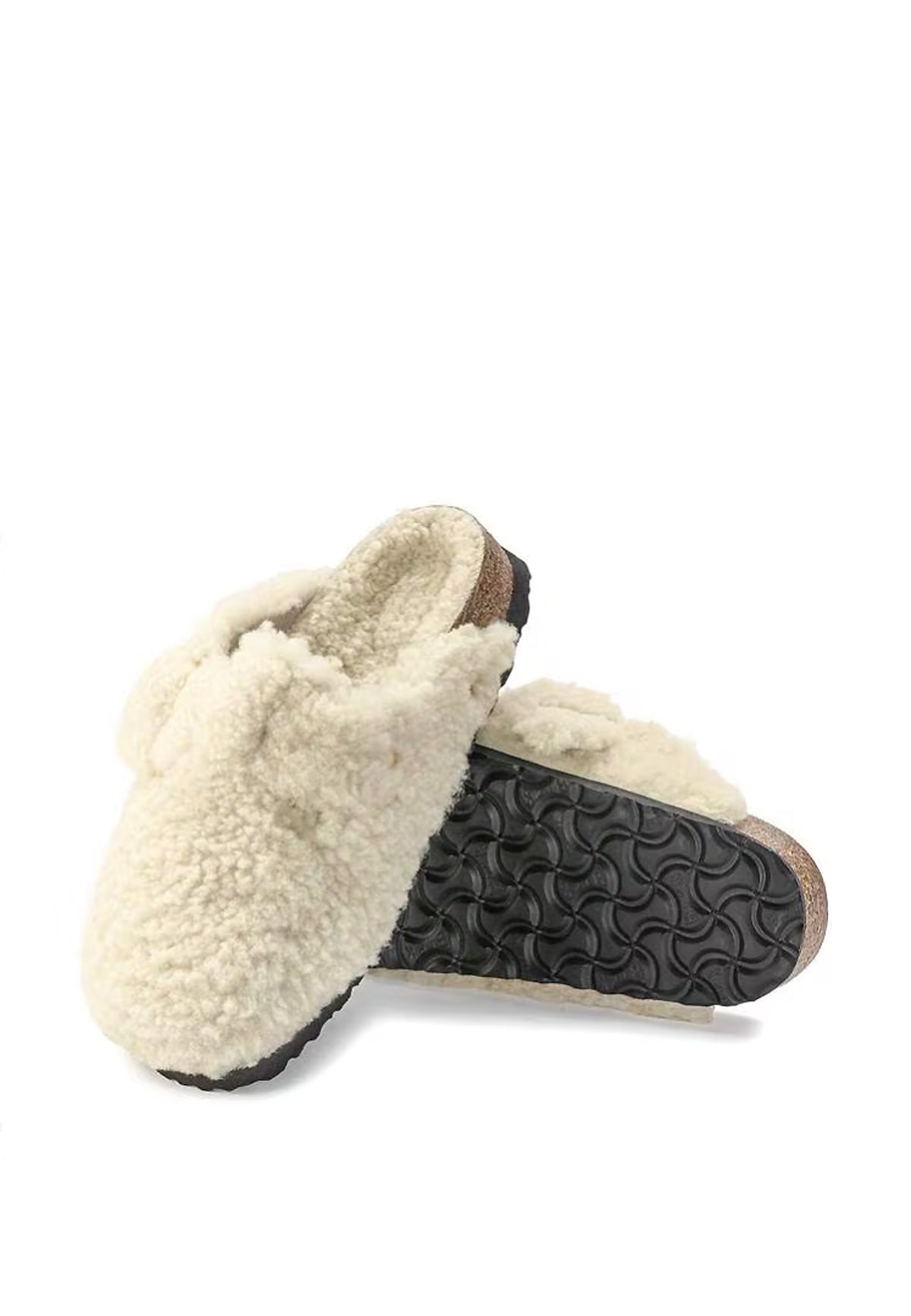 BOSTON BIG BUCKLE SHEARLING TEDDY FUR