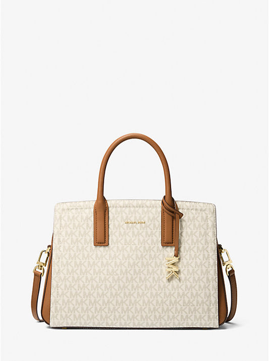 BORSA A TRACOLLA LAILA MEDIUM SIGNATURE LOGO