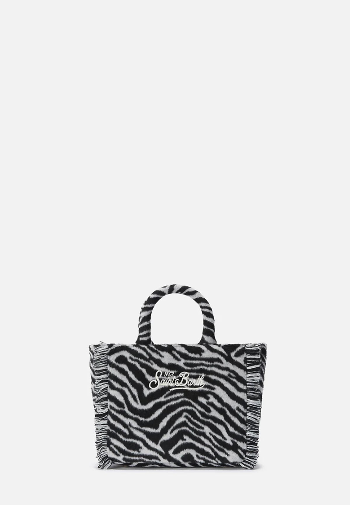 VANITY MINI FELT SMALL BAG WITH STRAP