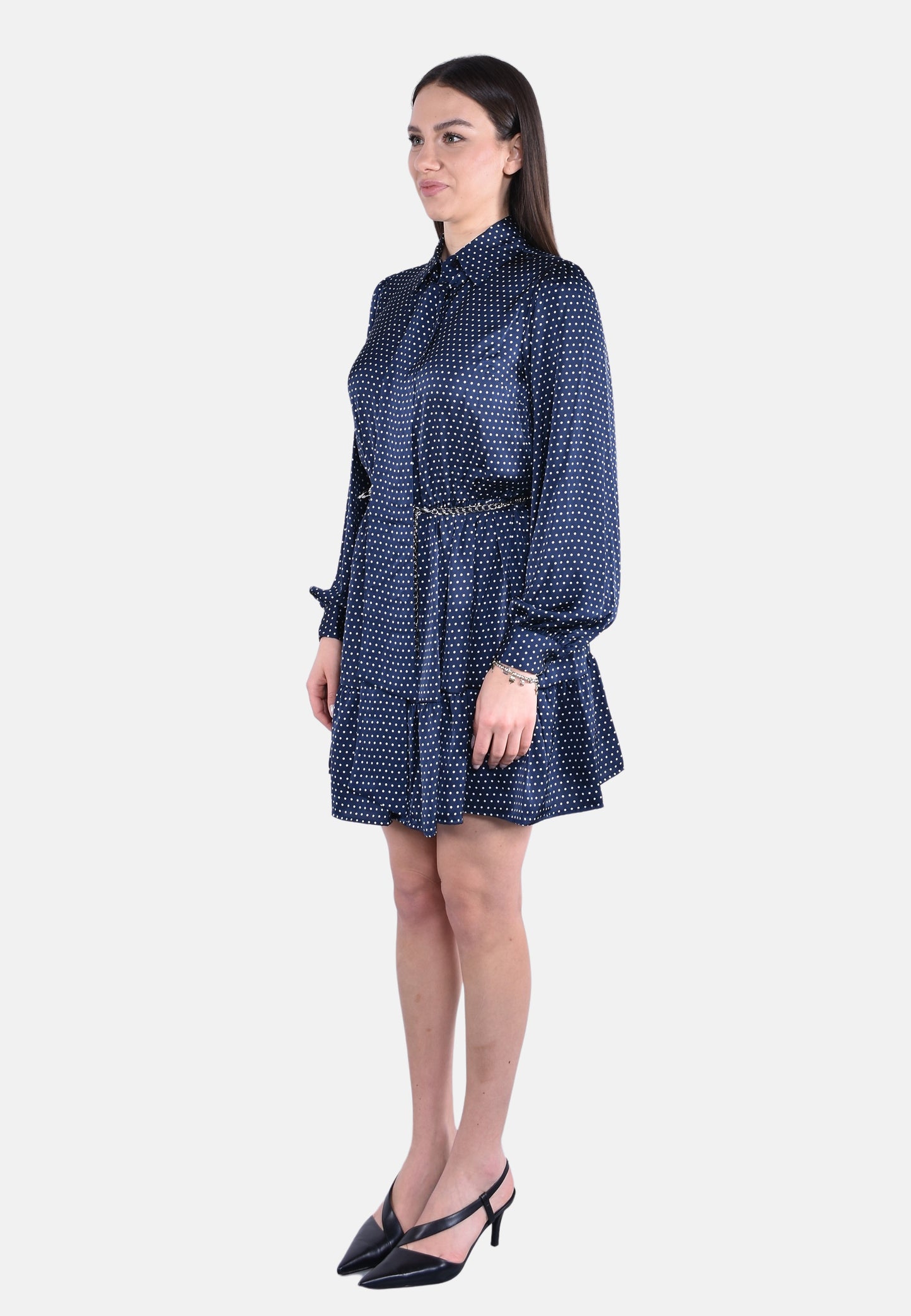 DOT LS MINI DRESS